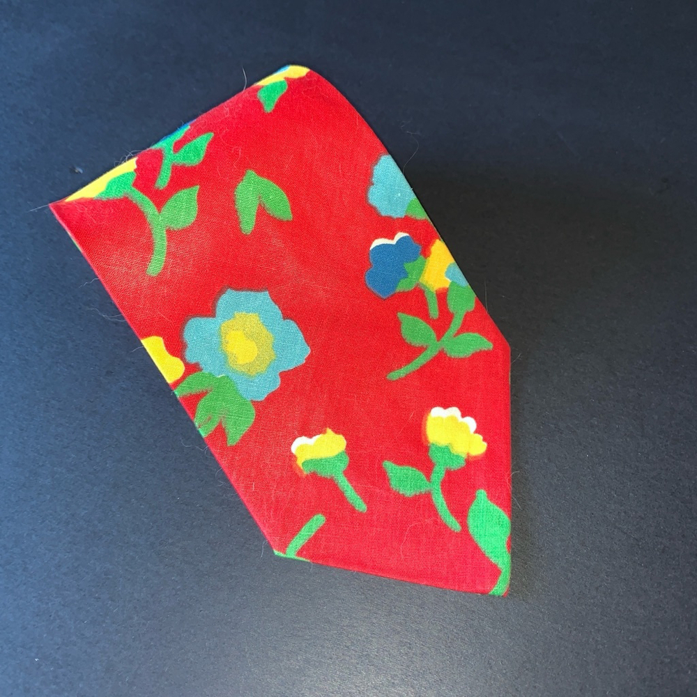 Men's Unbranded Necktie One Size Red Floral